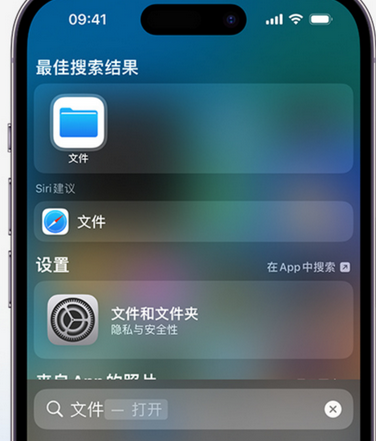 晋中apple维修中心分享iPhone文件应用中存储和找到下载文件 