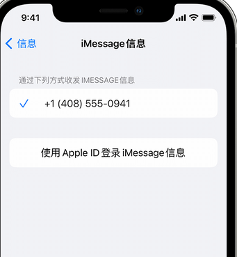 晋中apple维修iPhone上无法正常发送iMessage信息 